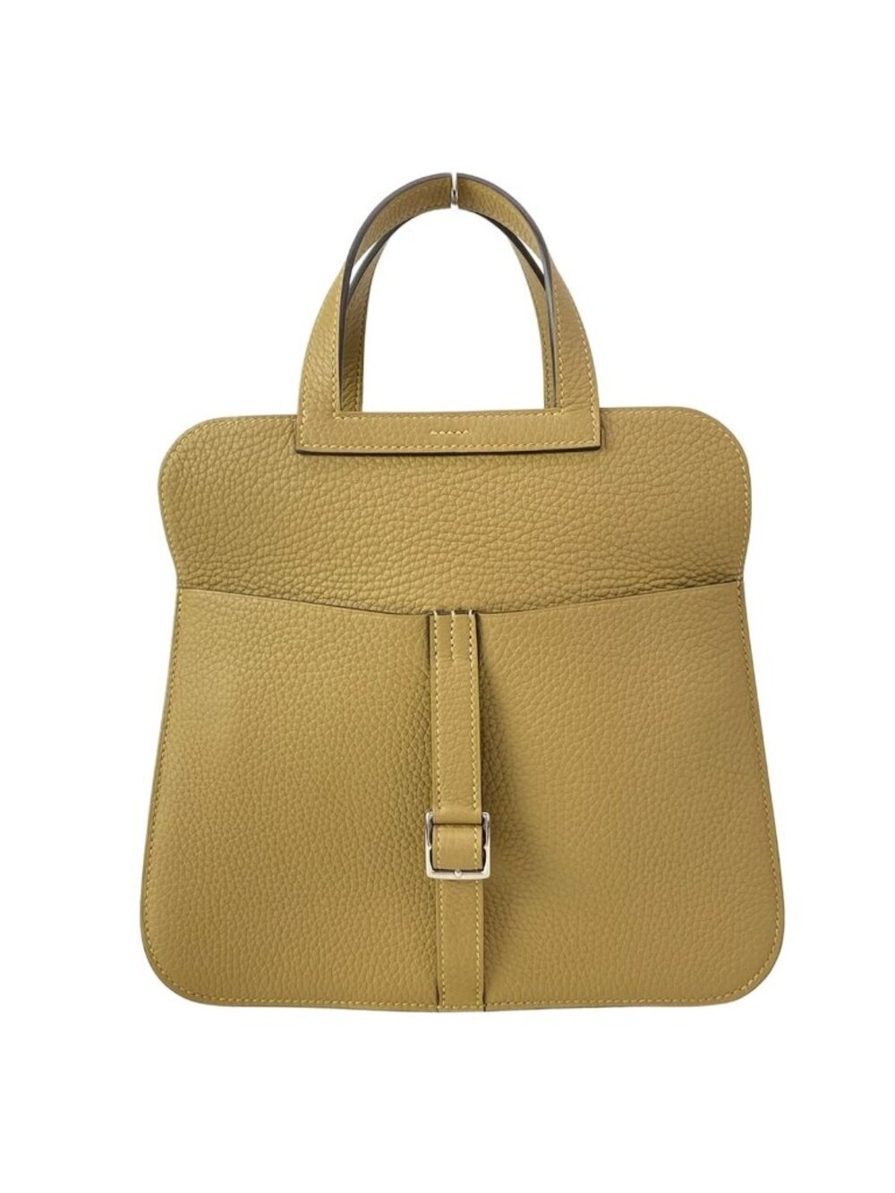 Hermes Handbag Halzan Mini Dune Silver